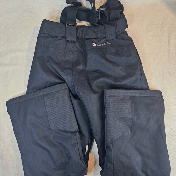 Outbound Unisex Kid's Snow Pants with Suspenders - Size L - Picture 9 of 10